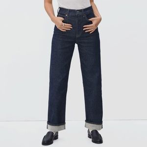 Everlane Way High jean in Indigo Rinse, sz 31